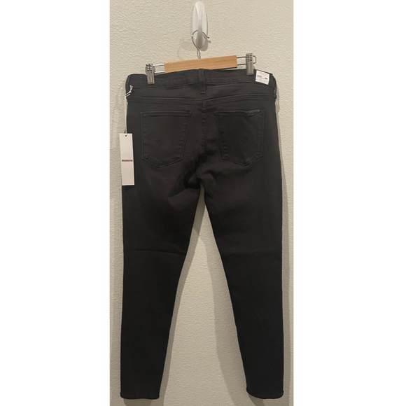 HUDSON Krista Low Rise Skinny Ankle Black Jeans - Picture 6 of 7